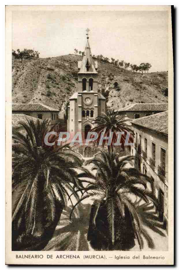 CPA Balneario De Archena Iglesia Del Balneario