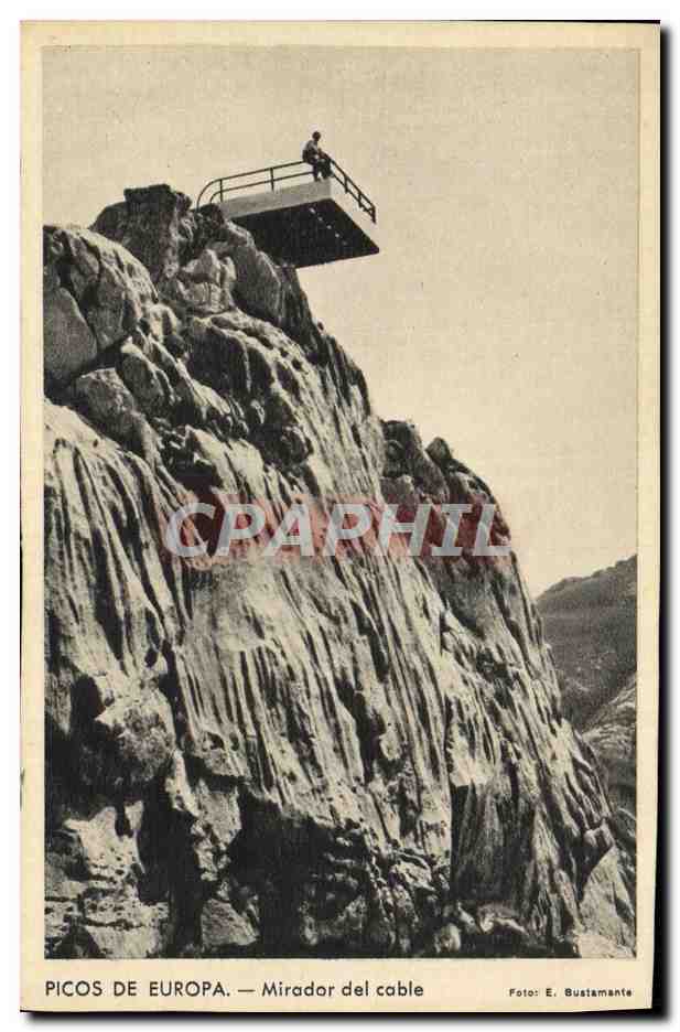 CPA Picos De Europa Mirador Del Cable