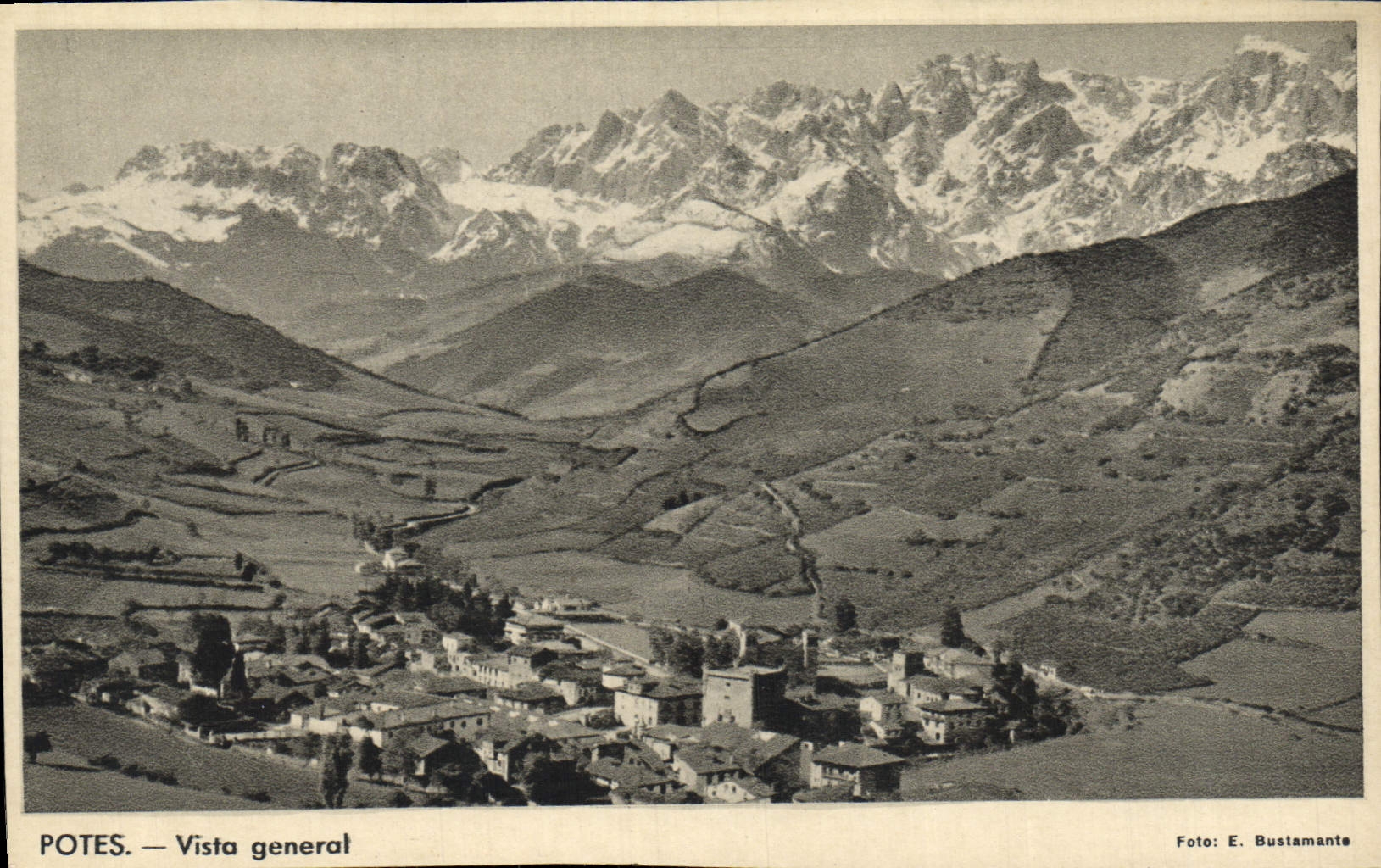 CPA Potes Vista Generale