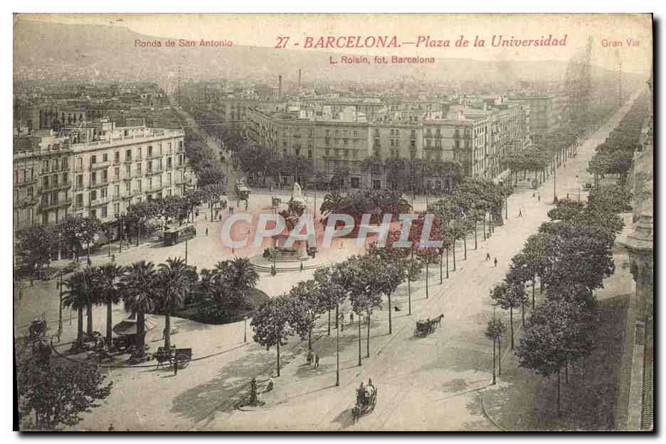 CPA Barcelona Plaza De La Universidad