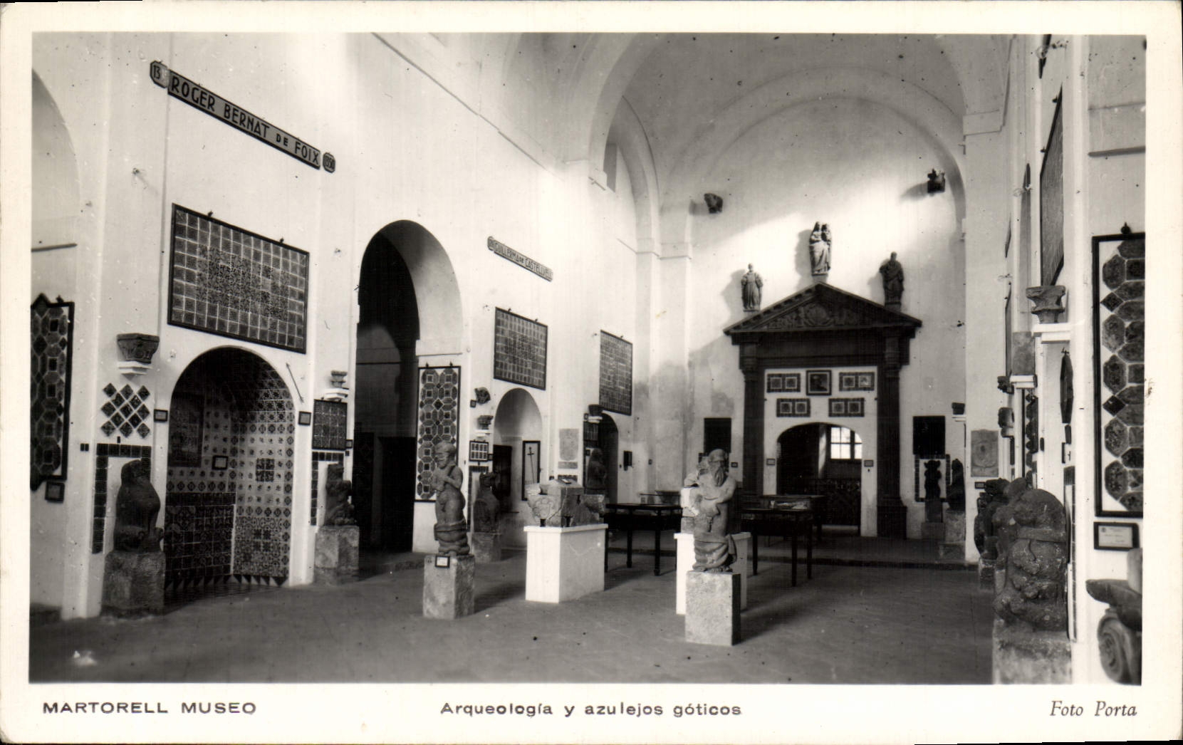 CPA Martorell Museo Arqueologia Y Azulejos Goticos