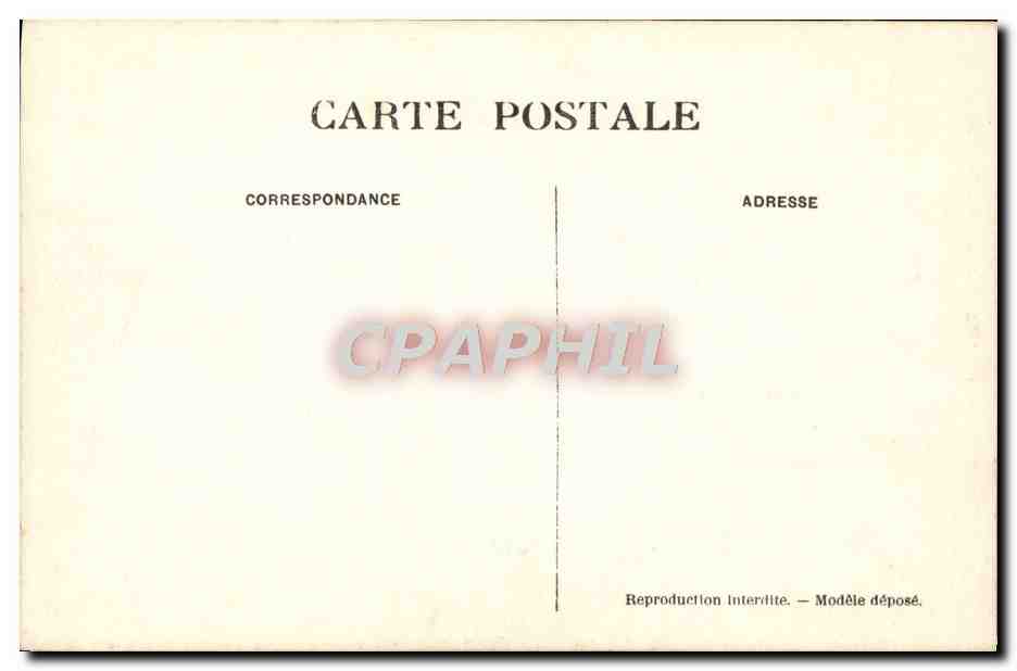 CPA Maroc Oriental Taza Une Rue — Rückseite