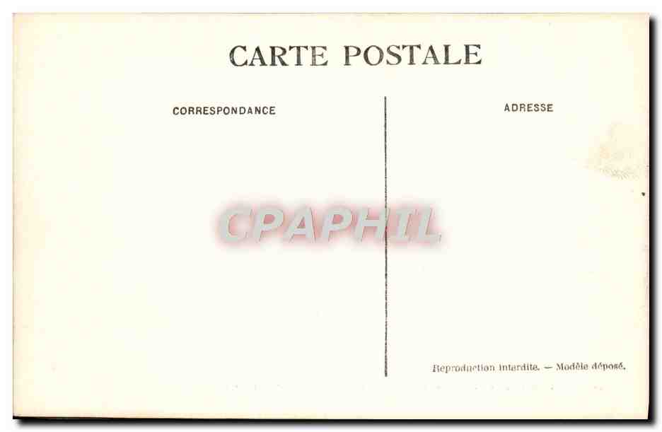 CPA Merada La Rue Principale L'Auto Camion Militaire Militaria — Rückseite