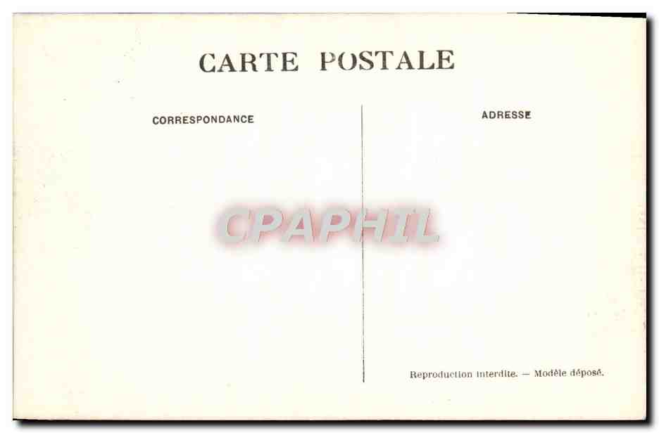 CPA Maroc Oriental Taza Les Remparts Sur Les Jardins — Back