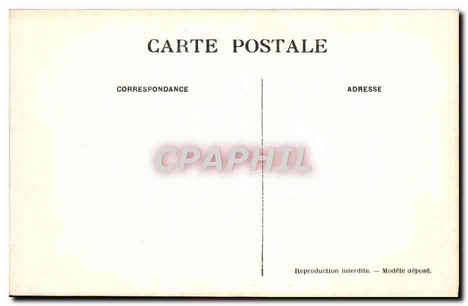CPA Maroc Oriental Taza Vue Generale Prise Des Jardins — Rückseite
