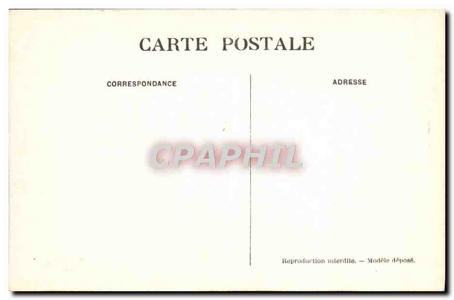 CPA Maroc Oriental Taza Vue Generale Et Les Jardins — Back