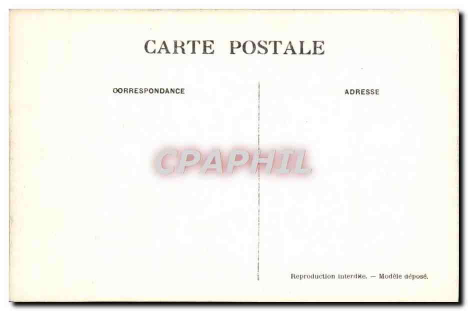 CPA Maroc Oriental Taza Vue Partielle — Rückseite