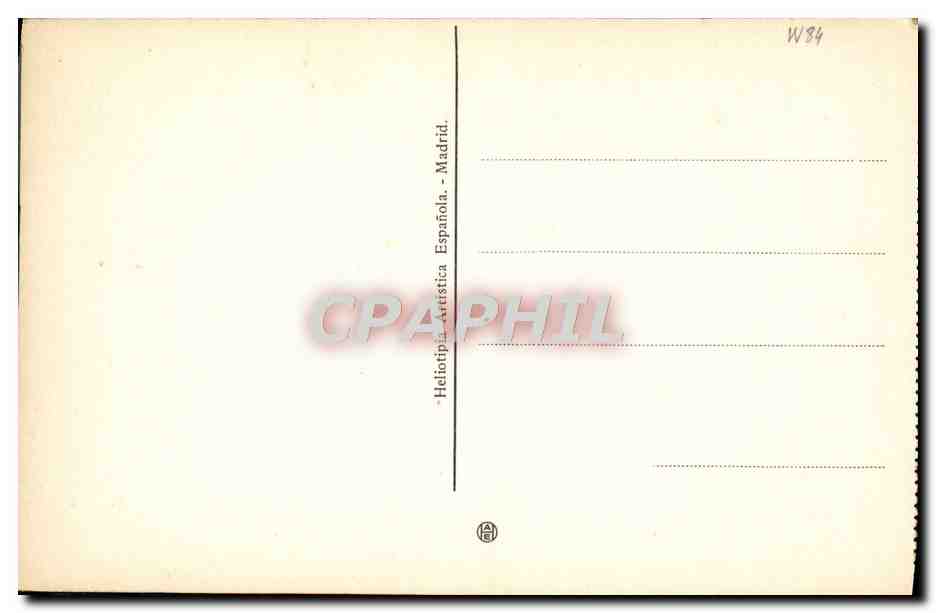CPA Toledo El Tajo Y Los Molinos — Rückseite
