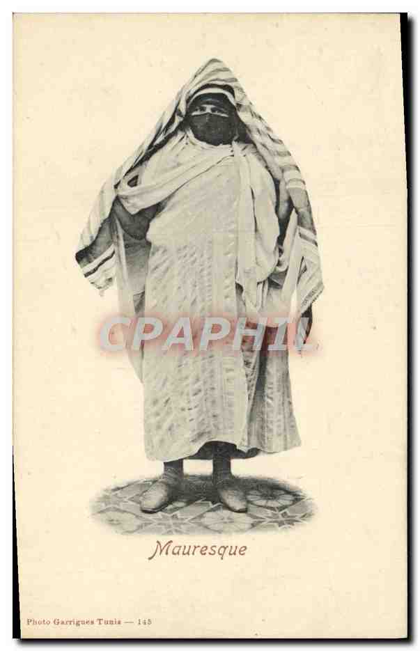 CPA Mauresque Folklore Tunisie