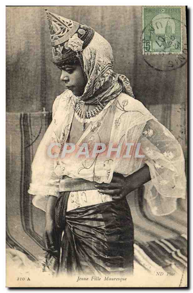 Jeune Fille Mauresque — Tunisie — ND Phot, n° 210 A