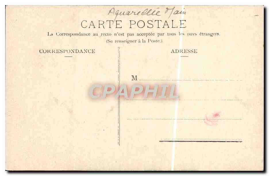 CPA Chamelier Chameau — Verso