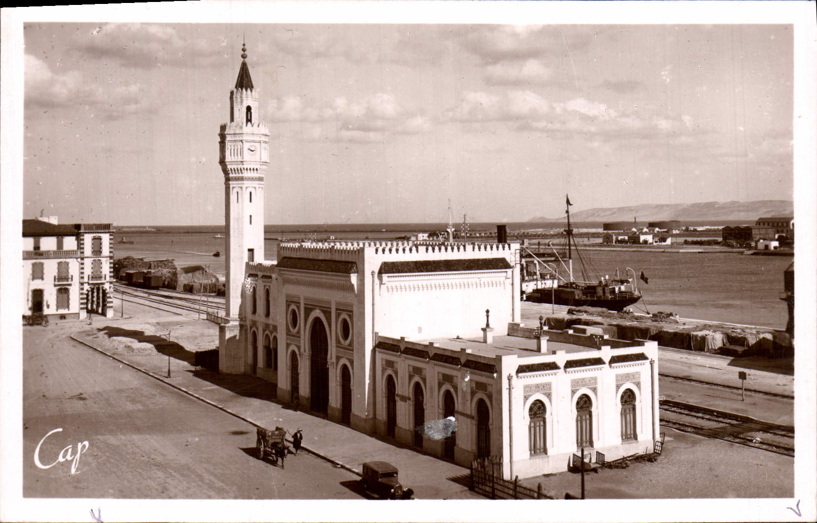 CPA Bizerte La Gare