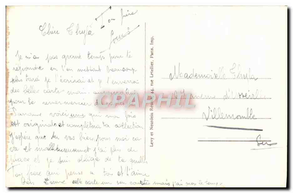 CPA Scenes Et Types Allee de Palmiers dans l'oasis — Rückseite