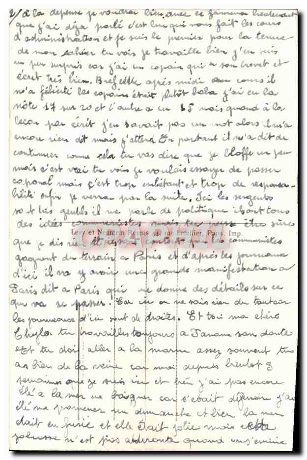CPA Bizerte Le Vieux Port Et La Kasba — Rückseite