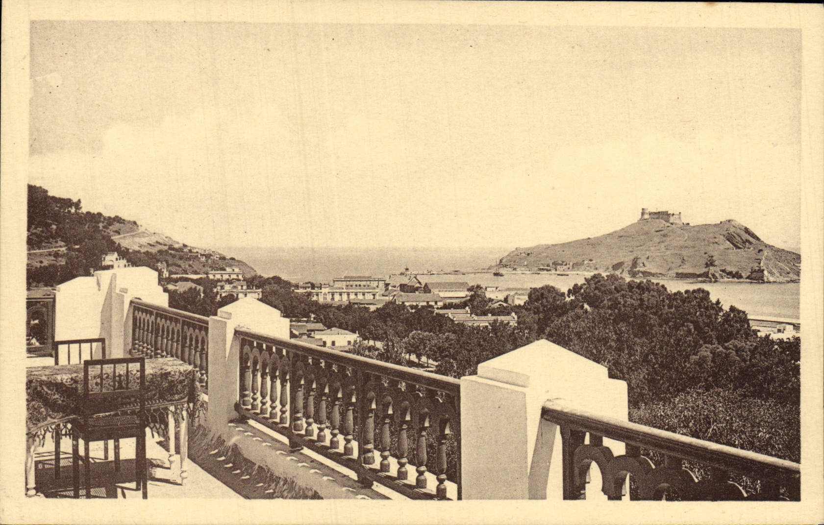 CPA Tabarka Panorama Vu du grand hotel des Mimosas