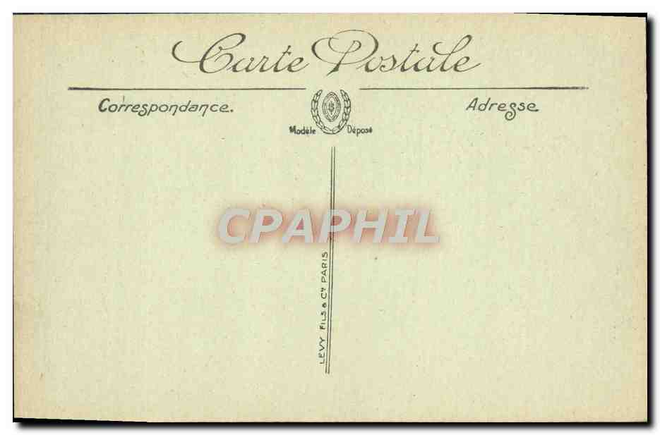 CPA Scenes Et Types Gourbi Arabs — Rückseite