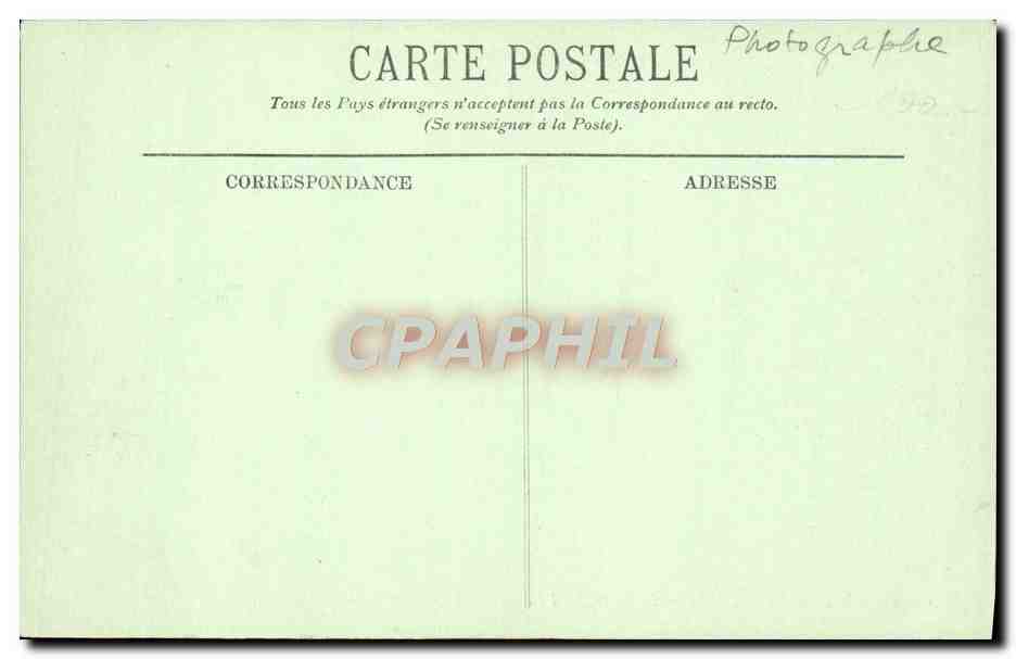 CPA Scenes Et Types Fantasia Photographe — Verso