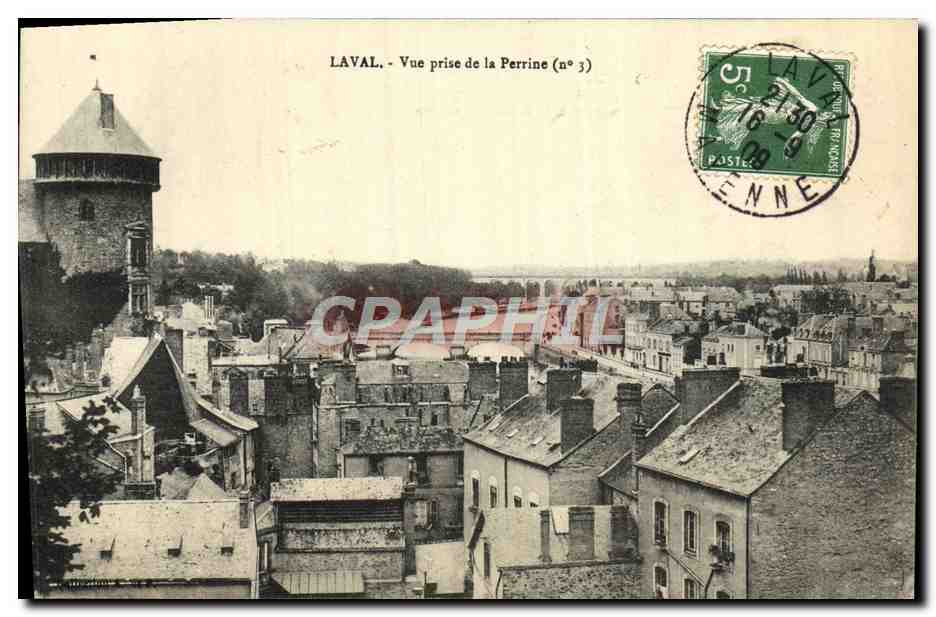 CPA Laval Vue prise de la Perrine