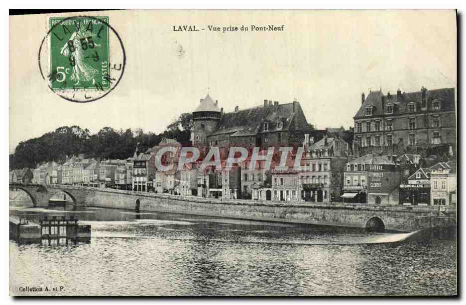 La Vallée - Vue prise du Pont-Neuf — éditeur non visible, n° de série non visible