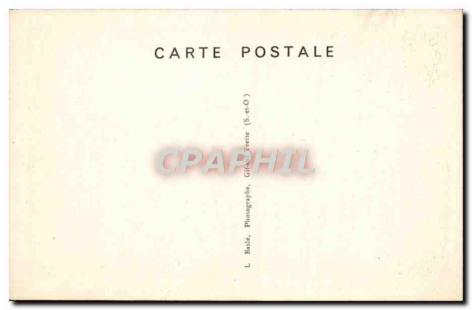CPA St Remy les Chevreuse Lac Beausejour — Back