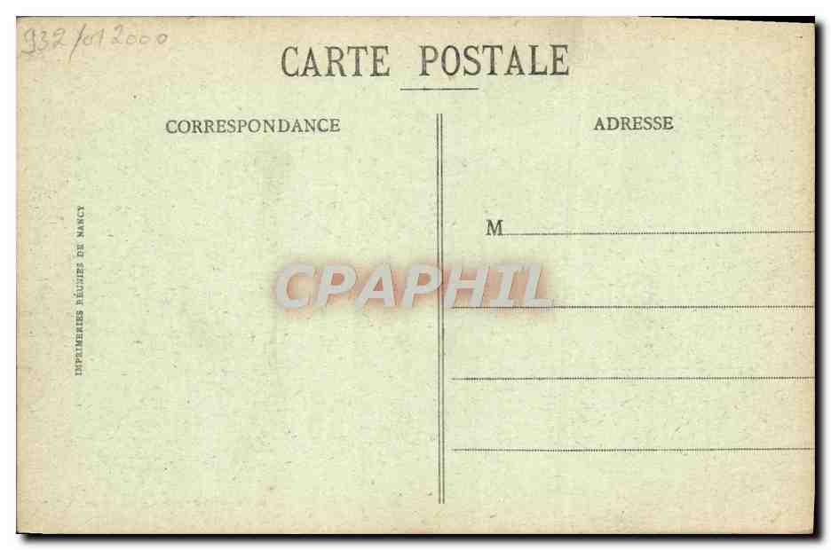 CPA Dannemarie Le Viaduc que le Genie francais a fait sauter aout 1914 Militaria — Rückseite
