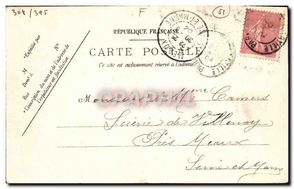 CPA Au Pays Du Champagne Le travail de la vigne TOP — Verso