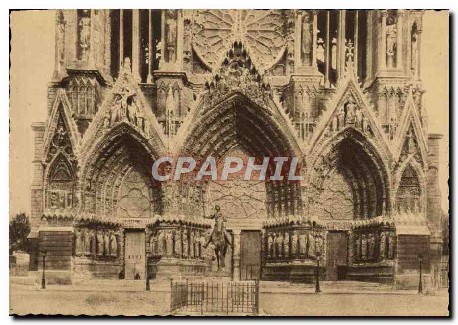 Cathédrale de Reims — Le Grand Portail — Champagne Pommery & Greno - Reims