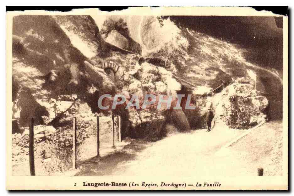 CPA Laugerie Basse La Fouille Les Eyzies