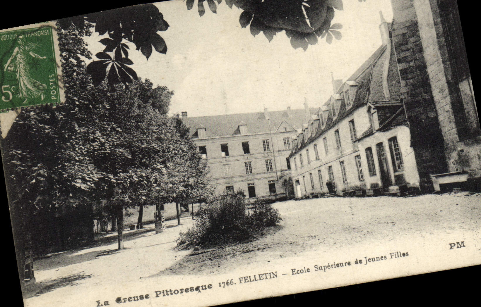 FELLETIN — Ecole Supérieure de Jeunes Filles — La Creuse Pittoresque 1766