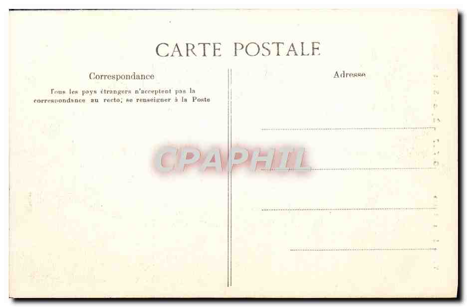 CPA Givet Eglise Saint Hilaire — Rückseite