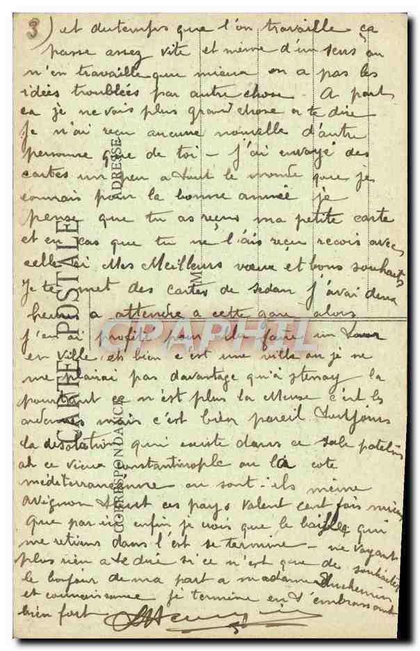 Souvenirs de 1870 - Sedan-Bazeilles-Donchery — Juzaine, Édit. Stran — Back
