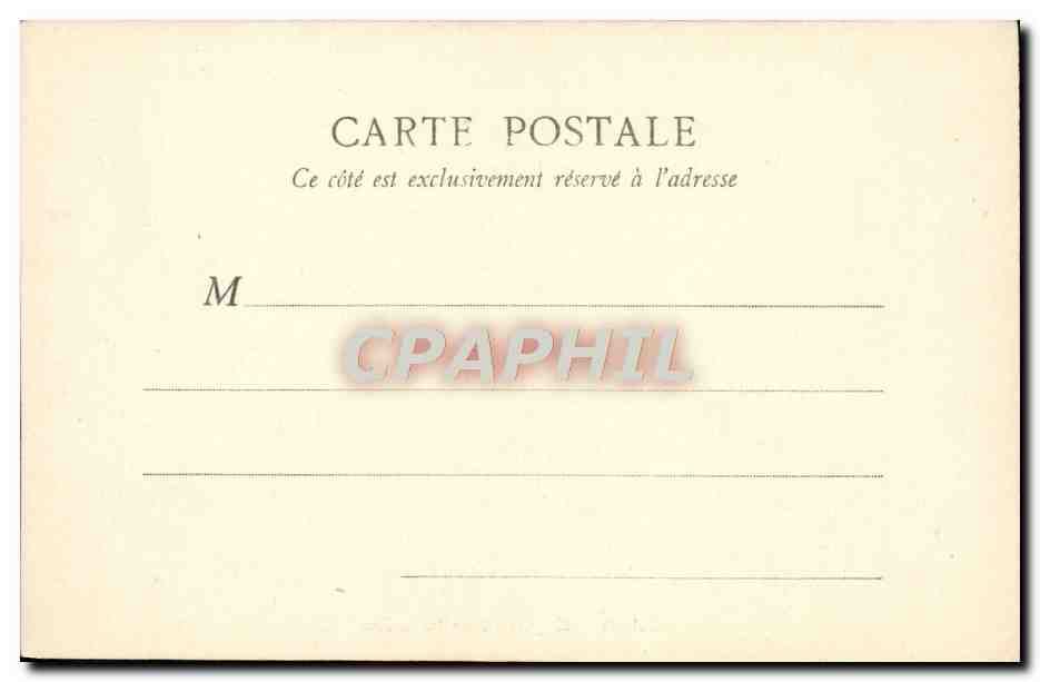 CPA Paris Hopital Lariboisiere — Rückseite