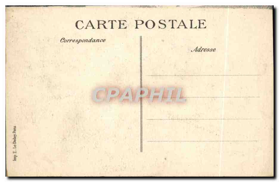 CPA Paris Les Zeppelins sur Pris Crimes Odieux des Pirates Boches Effet de bombe Militaria  — Rückseite