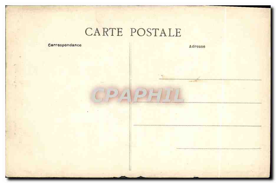 CPA Paris Rue Vieille du Temple a l'imprimerie nationale — Verso