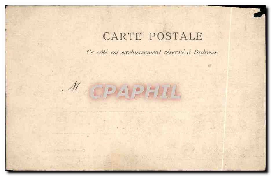 CPA Paris Garde Republicaine Reprise des Lieutenants d'infanterie Miliaria  — Rückseite