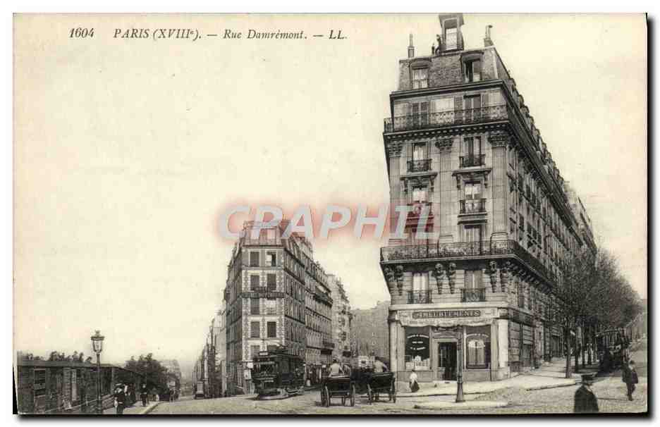 CPA Paris Rue Damremont