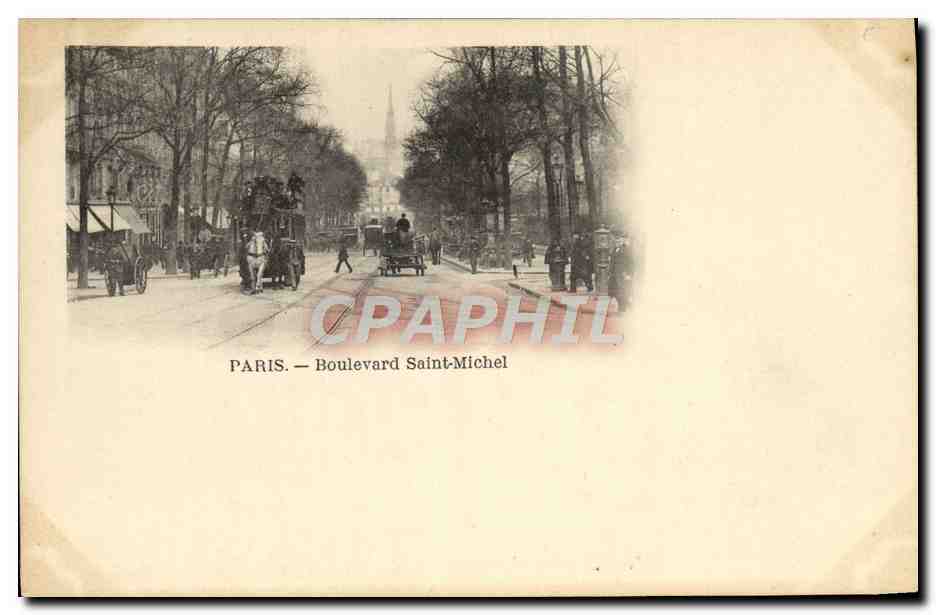 CPA Paris Boulevard Saint Michel
