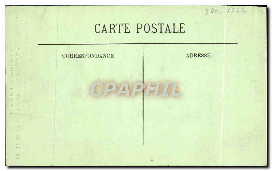 CPA Le Mont Saint Miche L'Abbaye et l'Eglise Paroissiale — Rückseite