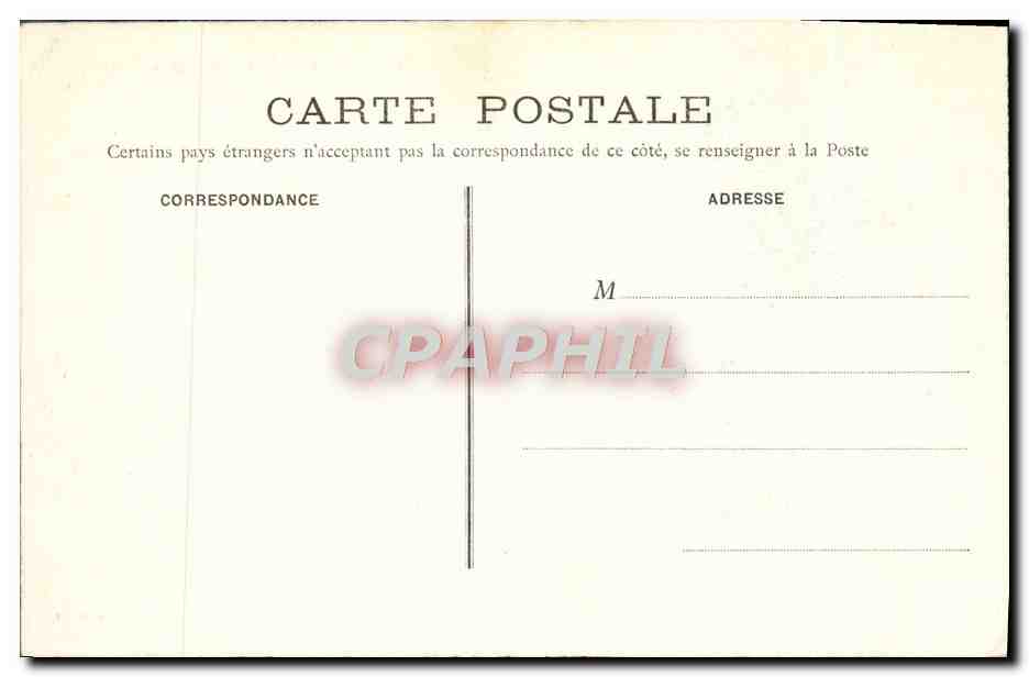 CPA Mont Saint Michel L'Entree — Verso