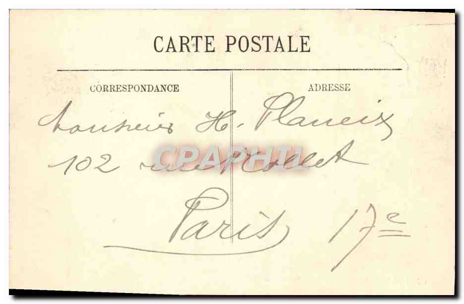 CPA Orleans Bas relief de Vital Dubray Le sacre Jeanne d'Arc — Verso