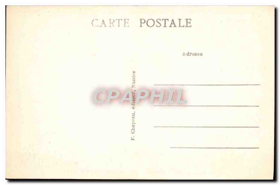 CPA Batz sur Mer cote de Maneric vers la Govelle — Rückseite