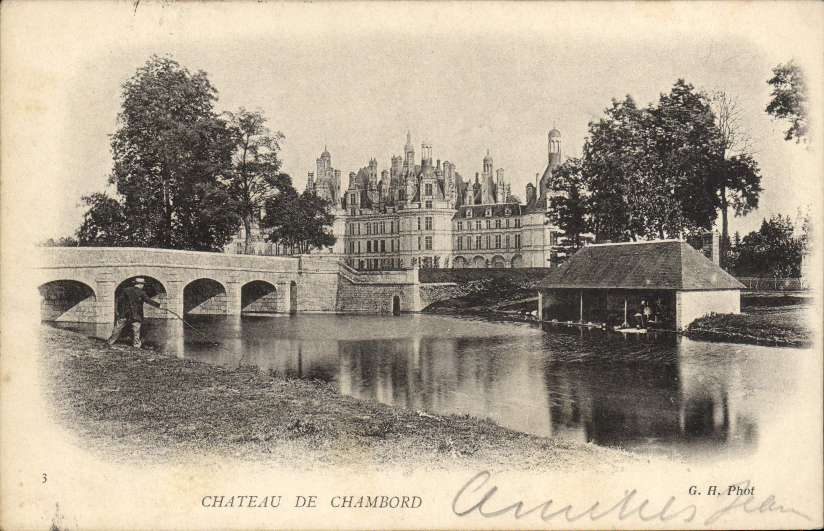 CPA Chateau De Chambord