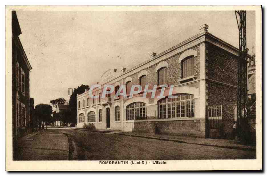 CPA Romorantin L'Ecole