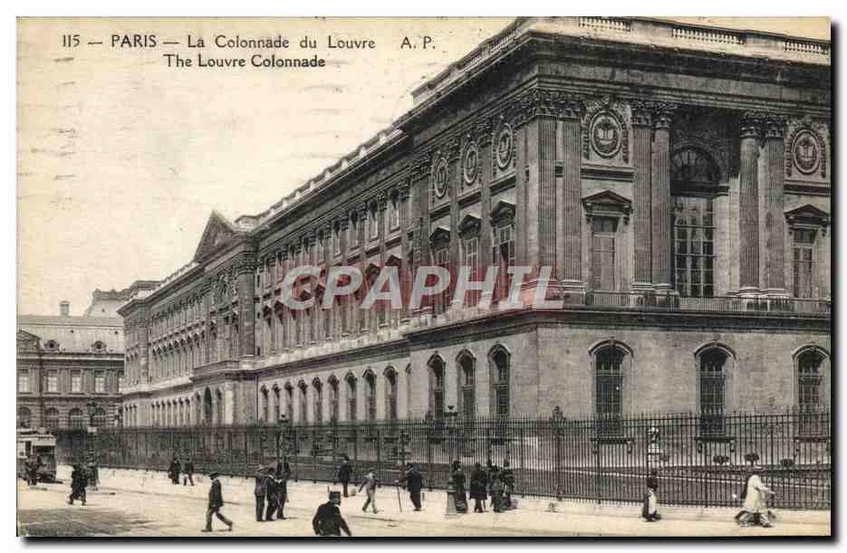 CPA Paris La Colonnade du Louvre 