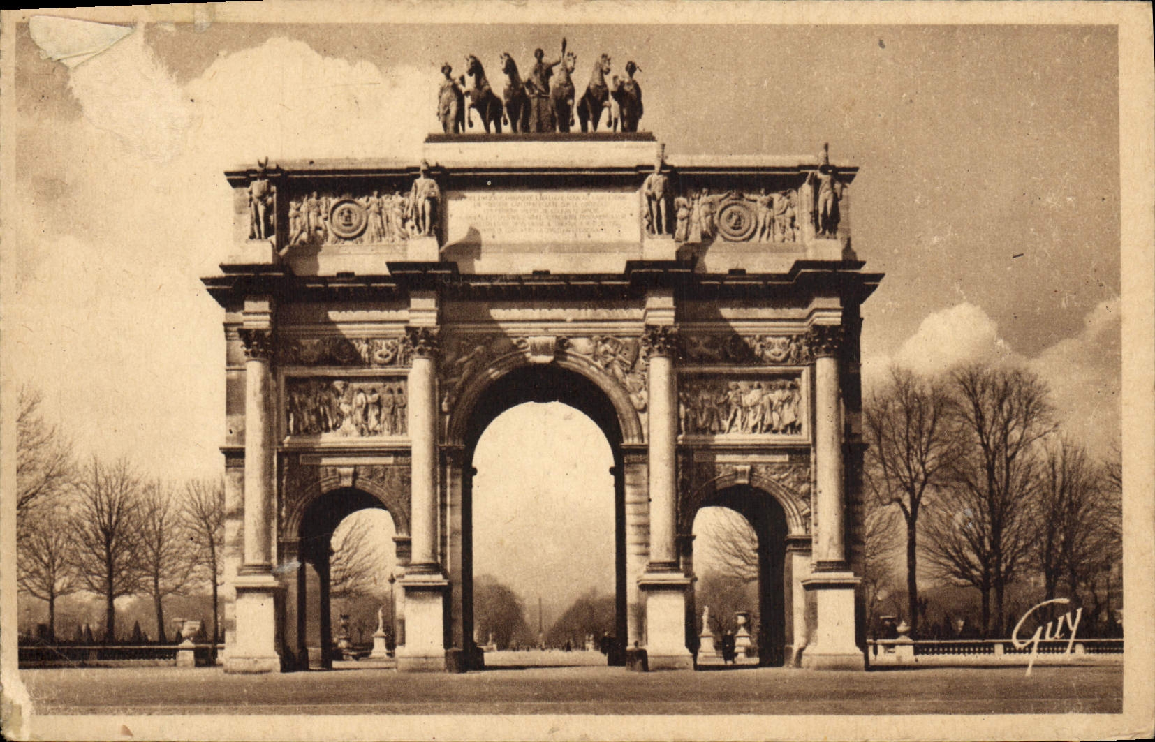 CPA Paris Et Ses Merveilles Arc de Triomphe du Carrousel