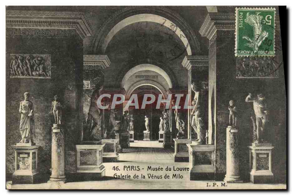 CPA Paris Musee du Louvre Galerie de la Venus de Mllo
