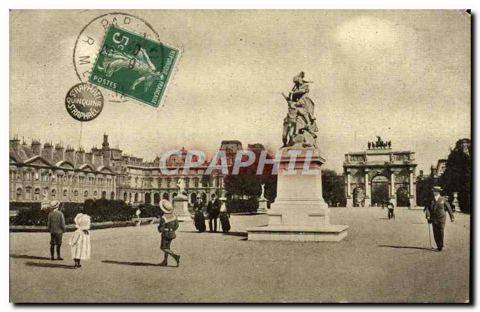 CPA Paris Jardin des Tuileries Quinquin