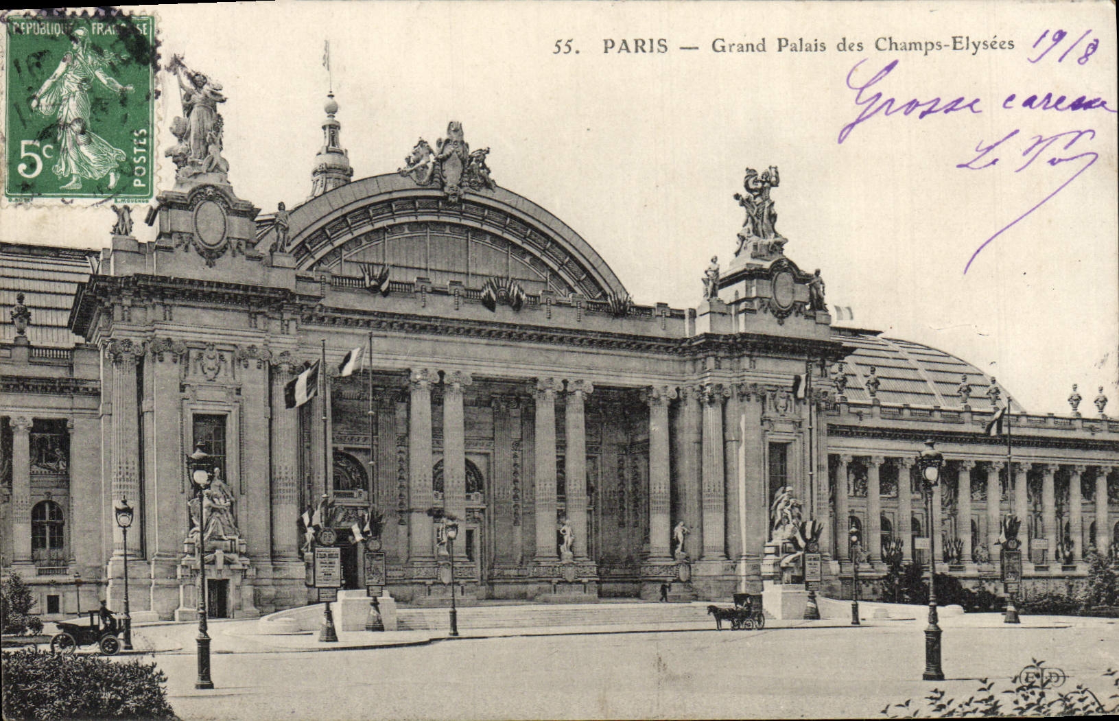 CPA Paris Grand Palais des Champs Elysees