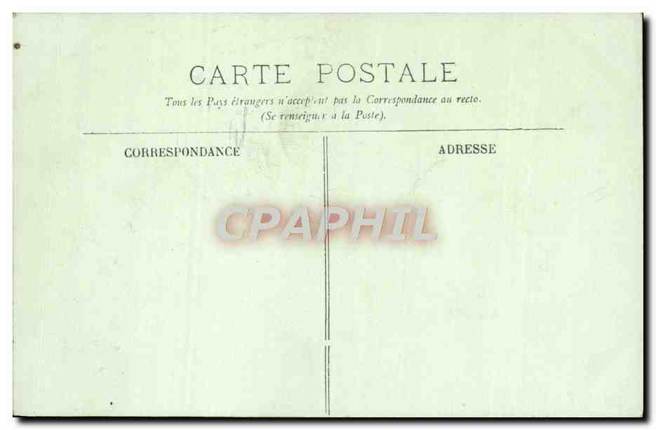 CPA Paris Vue Generale du Louvre — Rückseite