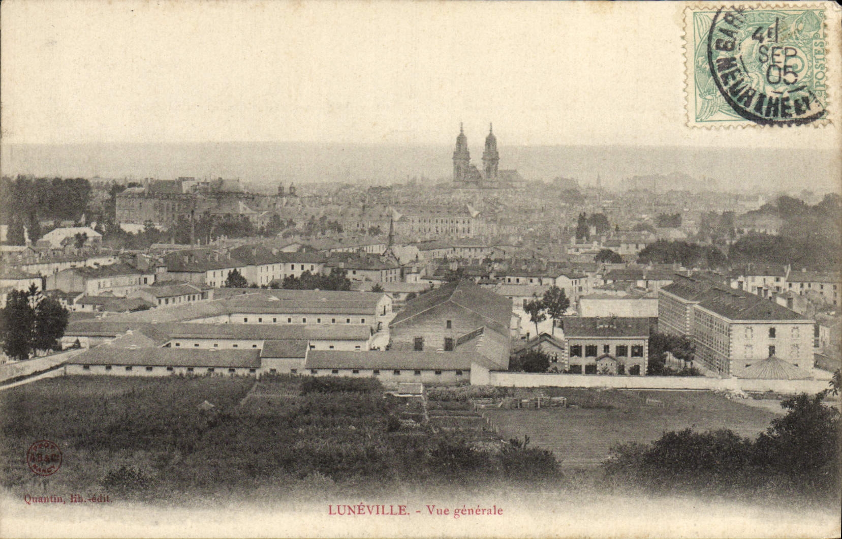 CPA Luneville Vue Generale